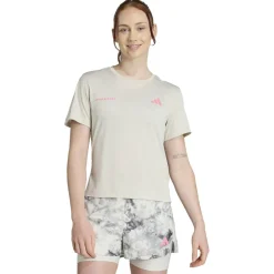 adidas - Women's Own The Run Melange T-Shirt - Laufshirt