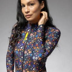Alé - Women's Pragma Flowery L/S Jersey - Radtrikot