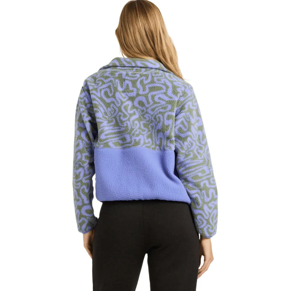 Billabong - Women's Rock Jetty Mock Neck Half Zip Fleece - Fleecejacke