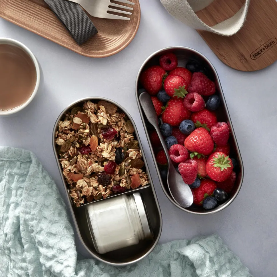 black+blum - Edelstahl Bentobox - Essensaufbewahrung