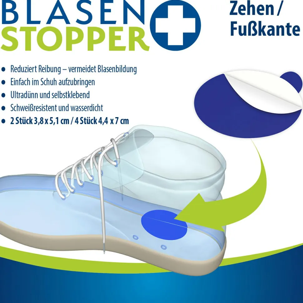 Blasenstopper - Blasenstopper Ovale für Zehen/Fusskante