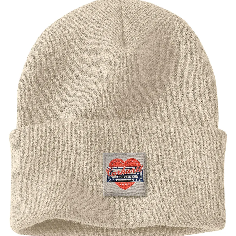 Carhartt - Women's Knit Heart Patch Beanie - Mütze