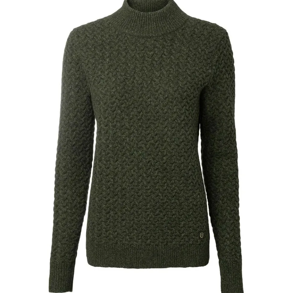 Chevalier - Women's Minley Mockneck Wool Pullover - Wollpullover