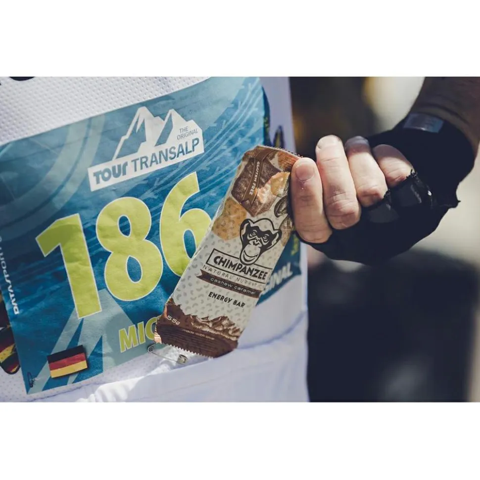 Chimpanzee - Energy Bar Dark Chocolate & Sea Salt - Energieriegel