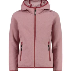 CMP - Girl's Jacket Fix Hood Jacquard Knitted - Fleecejacke