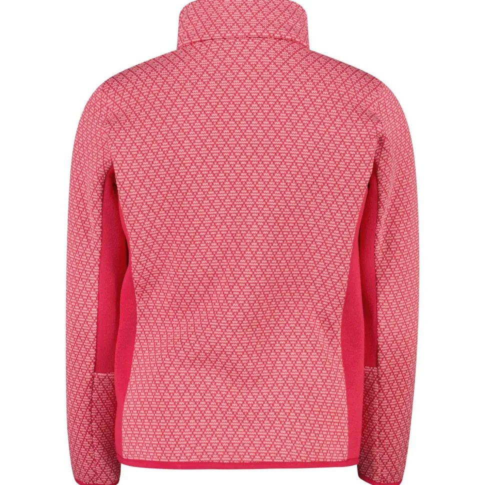 CMP - Girl's Jacket Jacquard Knitted 35H1595 - Fleecejacke
