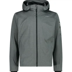 CMP - Jacket Zip Hood Light Melange - Softshelljacke