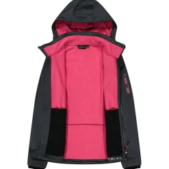 CMP - Women's Jacket Zip Hood Melange Softshell - Softshelljacke