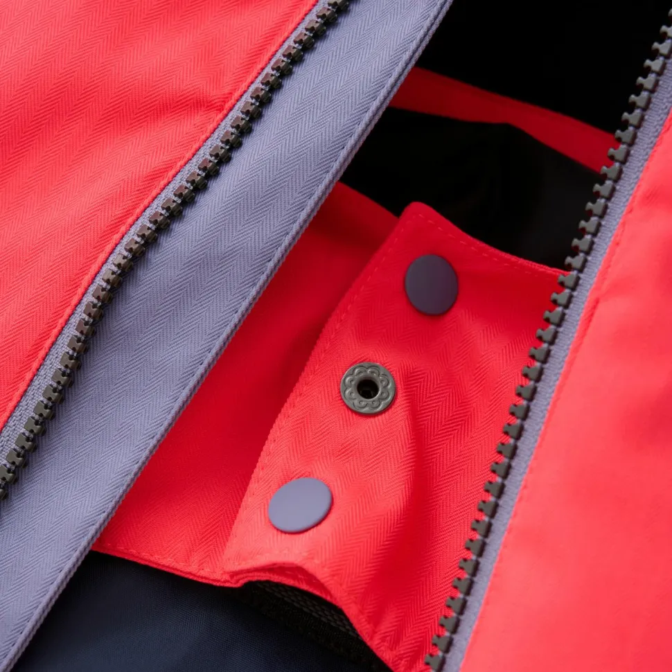 Color Kids - Girl's Ski Jacket Colorblock with Chest Pocket - Skijacke