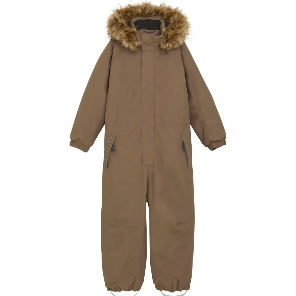 Color Kids - Kid's Coverall with Fake Fur - Overall
