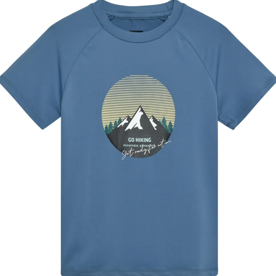 Color Kids - Kid's T-Shirt with Print S/S - Funktionsshirt