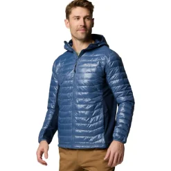 Columbia - Powder Pass Hybrid Hooded Jacket - Kunstfaserjacke