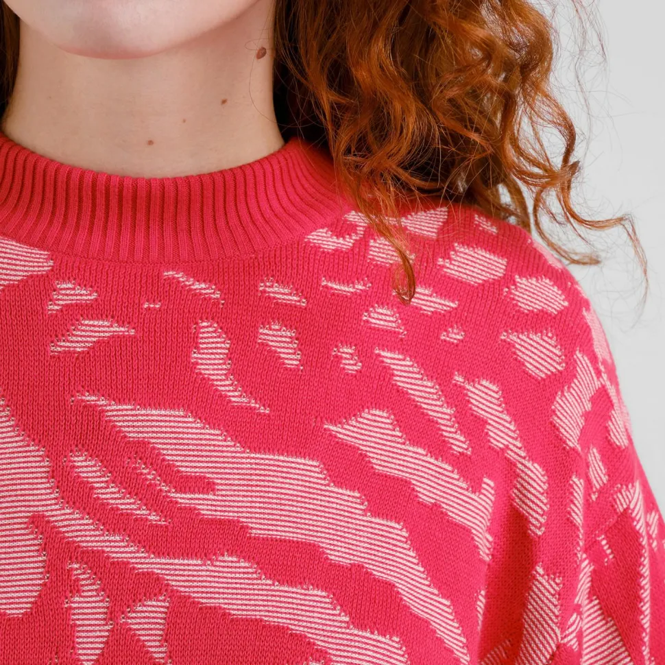DEDICATED - Women's Sweater Limhamn Animal - Pullover