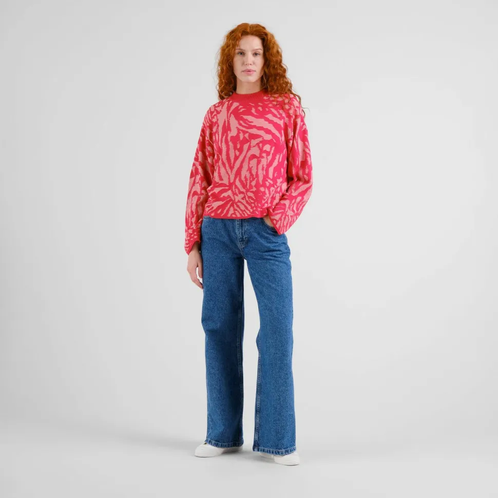 DEDICATED - Women's Sweater Limhamn Animal - Pullover