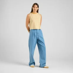 DEDICATED - Women's Top Namsos Stripes - Top