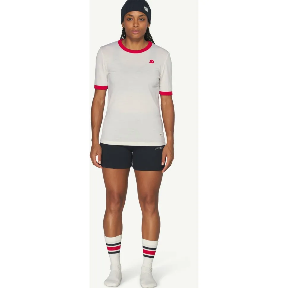 Devold - Archive Ringer Tee - Merinoshirt