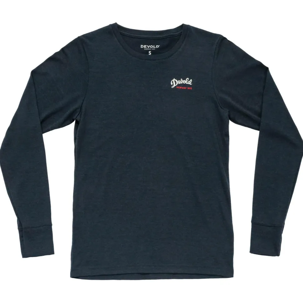 Devold - Women's Classic Script L/S - Merinoshirt