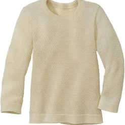 disana - Kid's Wabenstrick-Pullover - Wollpullover