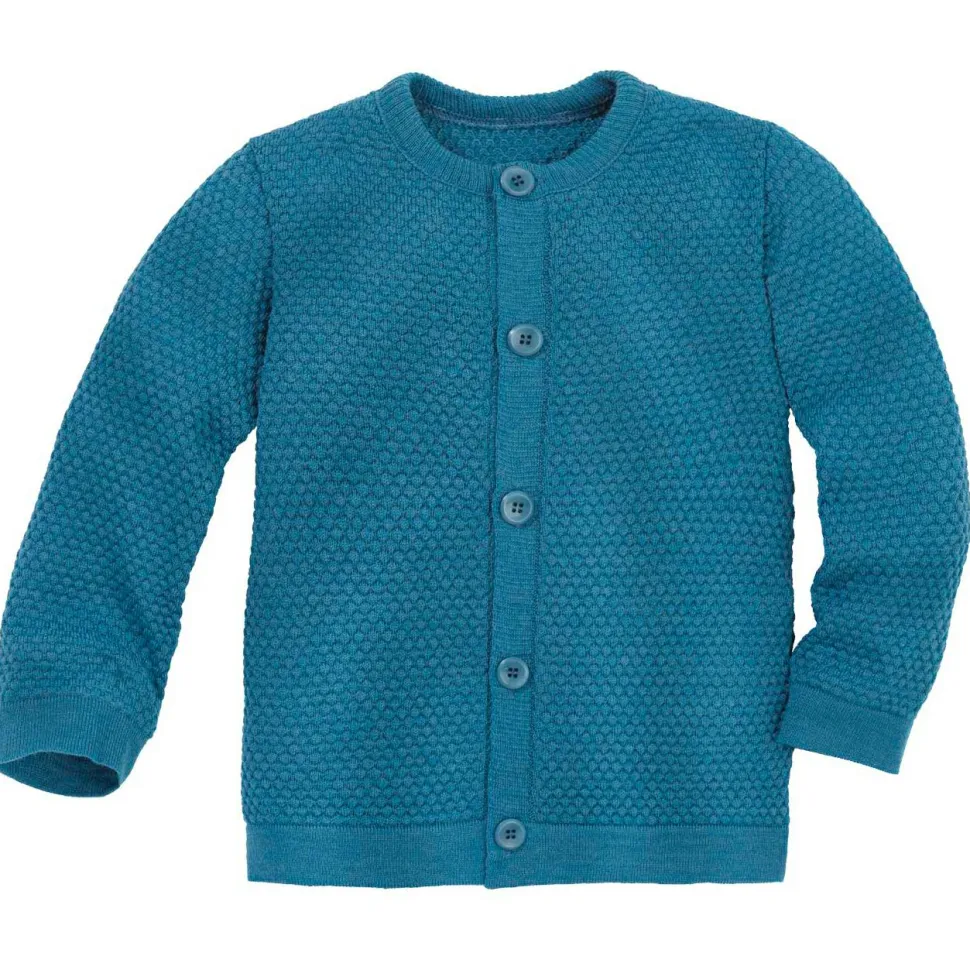 disana - Wabenstrick Jacke - Merinojacke