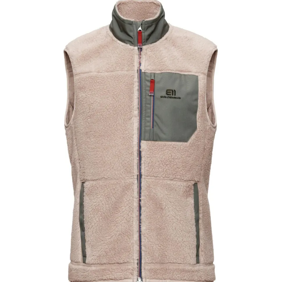 Elevenate - Glacier Pile Vest - Fleeceweste