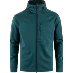 Fjällräven - Abisko Grid Fleece Hoodie - Fleecejacke
