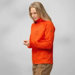 Fjällräven - Women's Abisko Grid Fleece Hoodie - Fleecejacke