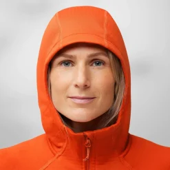 Fjällräven - Women's Abisko Grid Fleece Hoodie - Fleecejacke
