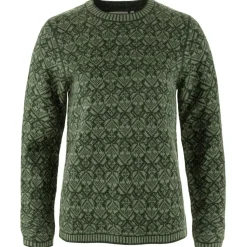 Fjällräven - Women's Snow Round Neck Sweater - Wollpullover