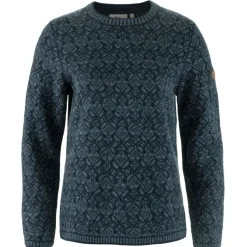 Fjällräven - Women's Snow Round Neck Sweater - Wollpullover