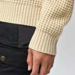 Fjällräven - Women's Övik Waffle Knit - Wollpullover