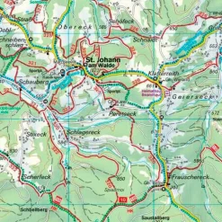 Freytag & Berndt - Ibmer Moor-Kobernaußerwald-Braunau-Burghausen-Marktl - Wanderkarte