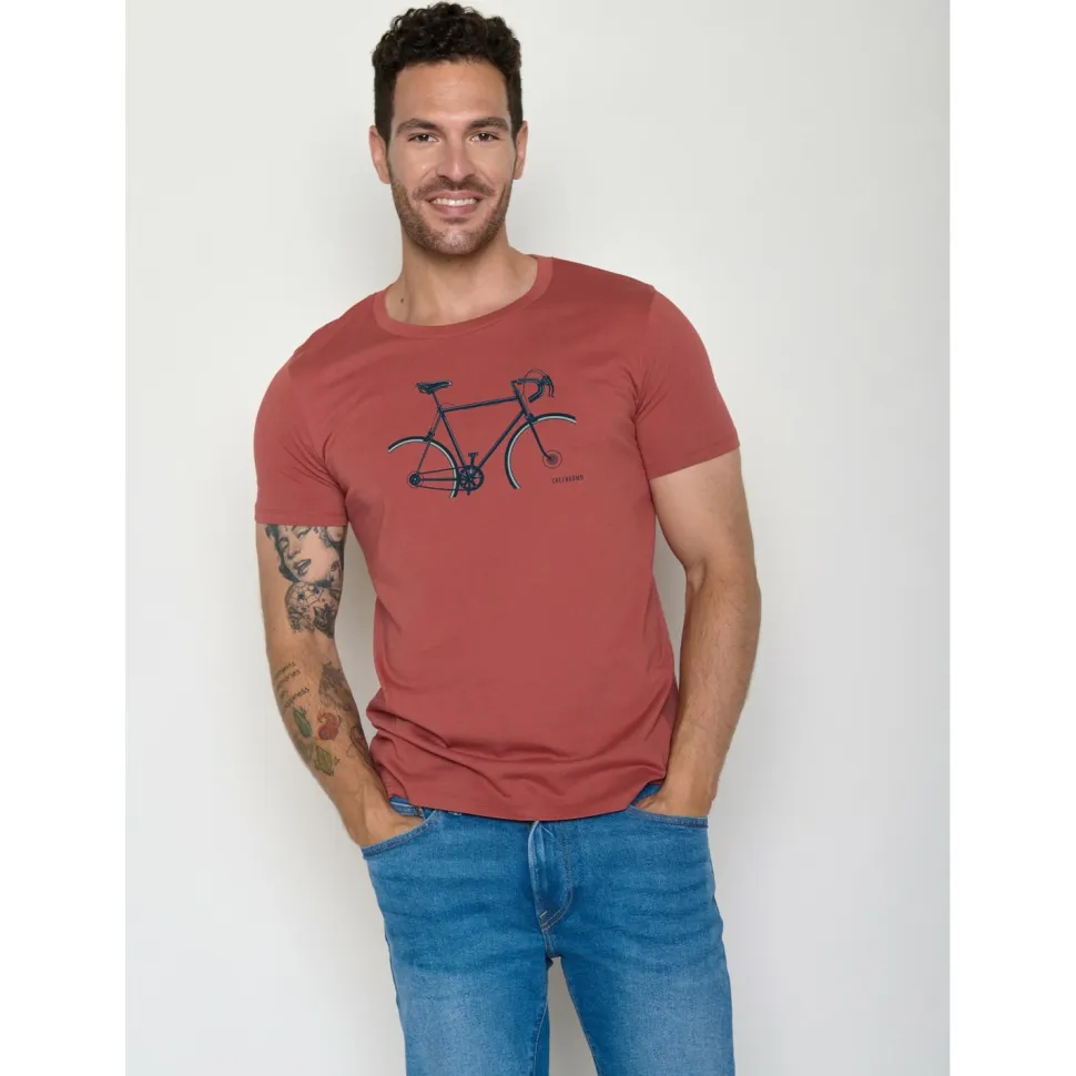 GreenBomb - Bike Crop Guide T-Shirt - T-Shirt