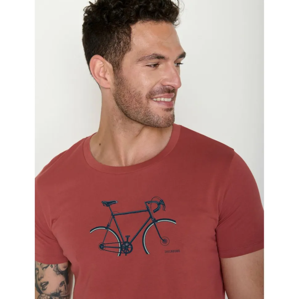 GreenBomb - Bike Crop Guide T-Shirt - T-Shirt