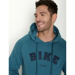 GreenBomb - Bike Travel Trek Hoodie - Hoodie