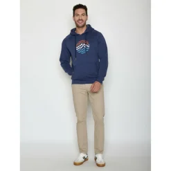 GreenBomb - Mountain Stripes Trek Hoodie - Hoodie