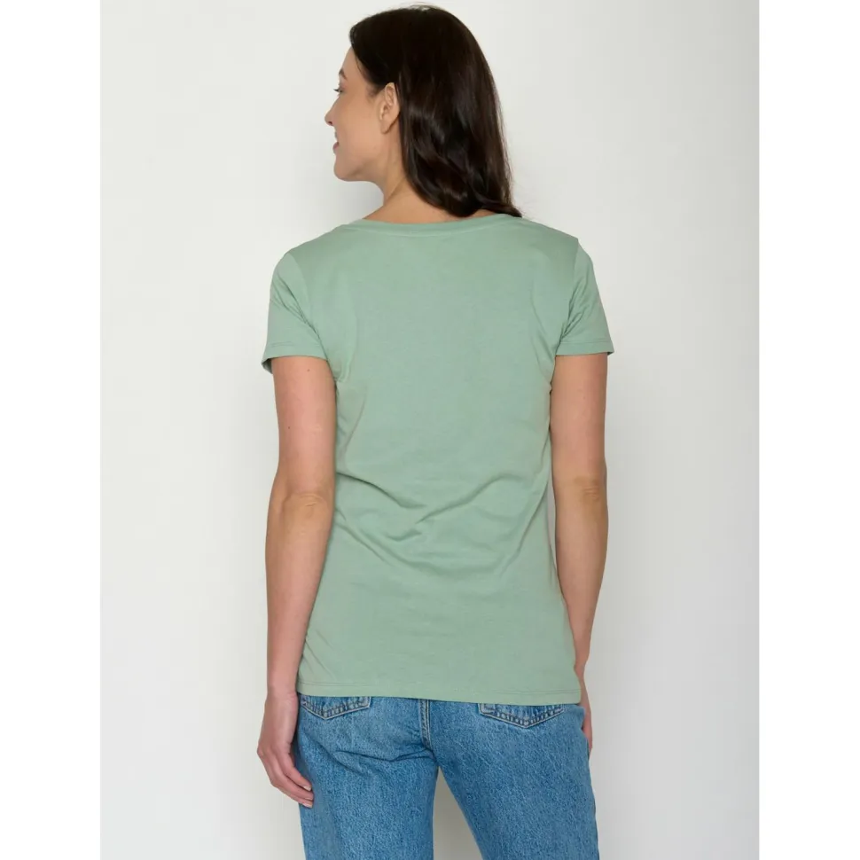 GreenBomb - Women's Bird Look Loves T-Shirt - T-Shirt