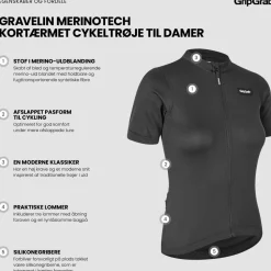 GripGrab - Women's EXPLR Merinotech Short Sleeve Jersey - Radtrikot