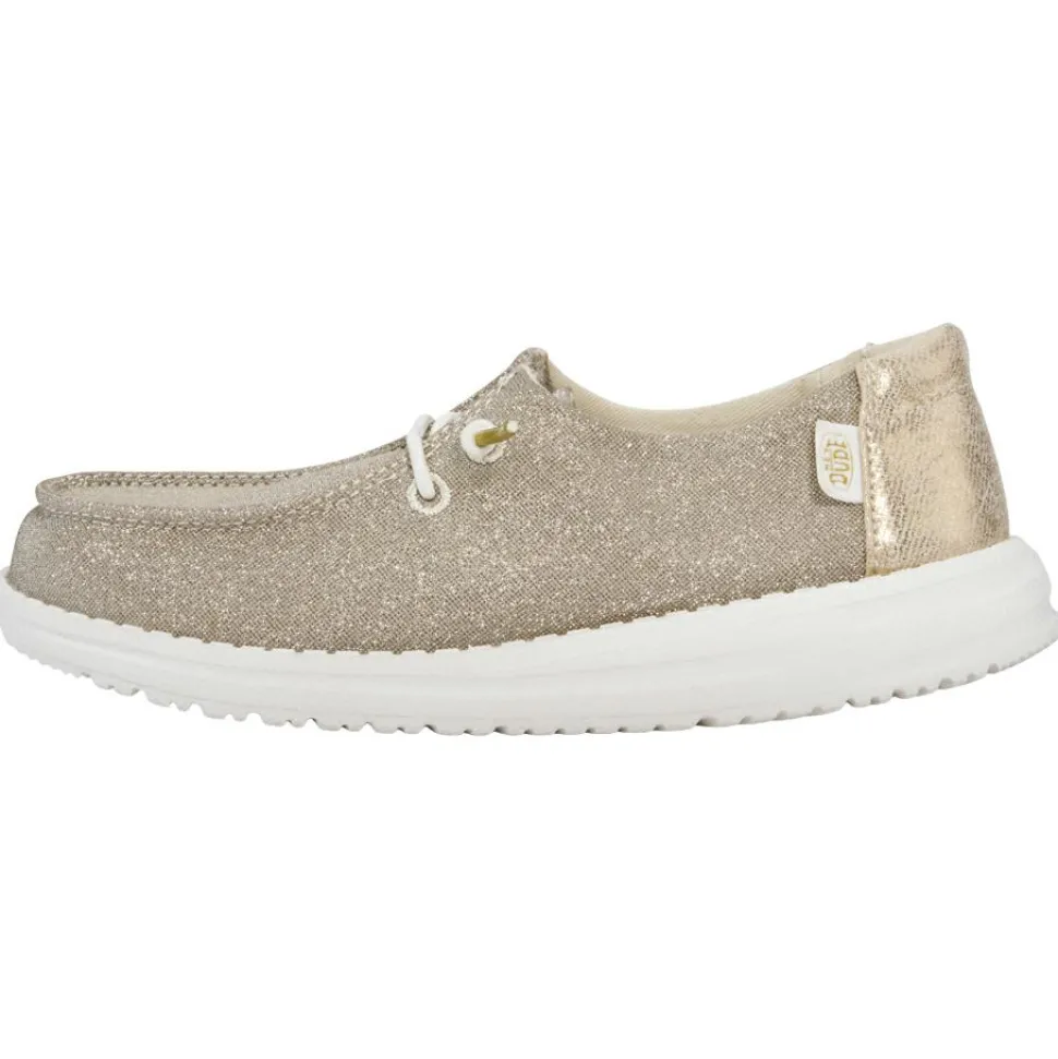 HeyDude - Kid's Wendy Metallic Sparkle - Sneaker