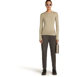 Icebreaker - Women's 200 Merinofine Ace L/S Mock Neck - Merinounterwäsche