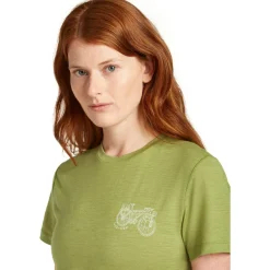 Icebreaker - Women's Merino 150 Tech Lite S/S Adventure Ride - Merinoshirt