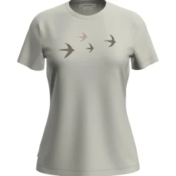 Icebreaker - Women's Merino 150 Tech Lite S/S Bird Transit - Merinoshirt