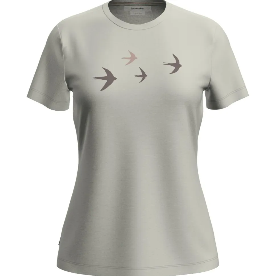 Icebreaker - Women's Merino 150 Tech Lite S/S Bird Transit - Merinoshirt