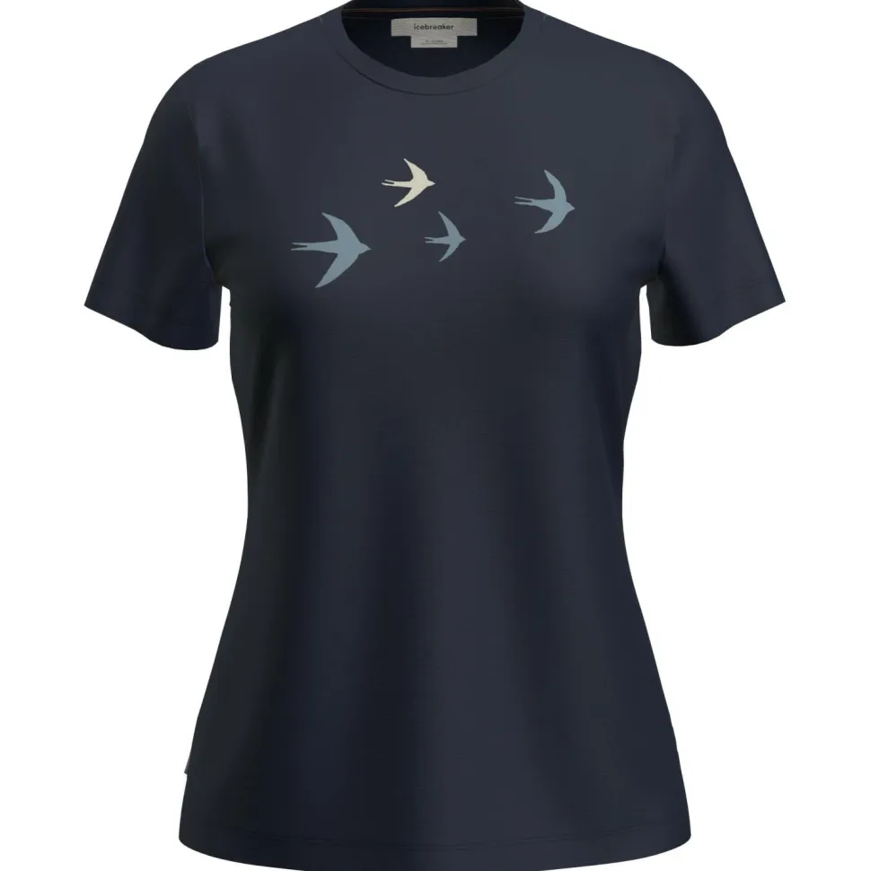 Icebreaker - Women's Merino 150 Tech Lite S/S Bird Transit - Merinoshirt