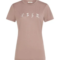Icebreaker - Women's Merino 150 Tech Lite S/S Tee Snow Day - Merinoshirt