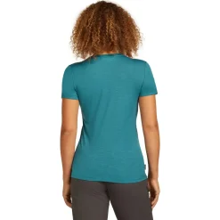 Icebreaker - Women's Merino 150 Tech Lite S/S Teeib Wordmark - Merinoshirt