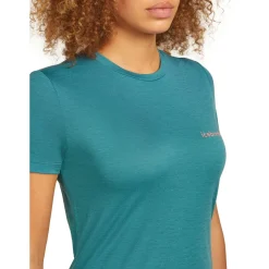 Icebreaker - Women's Merino 150 Tech Lite S/S Teeib Wordmark - Merinoshirt