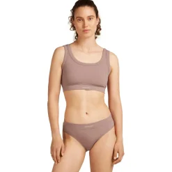 Icebreaker - Women's Merino Rib Lotus Bra - Sport-BH