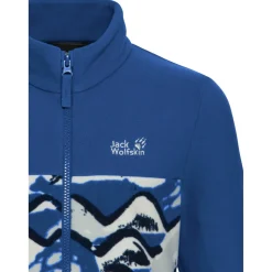 Jack Wolfskin - Kid's Paw Era 100 Print Fullzip - Fleecejacke