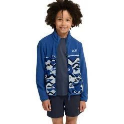 Jack Wolfskin - Kid's Paw Era 100 Print Fullzip - Fleecejacke