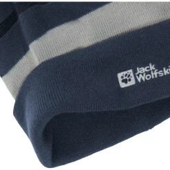 Jack Wolfskin - Kid's Stripy Knit Beanie - Mütze